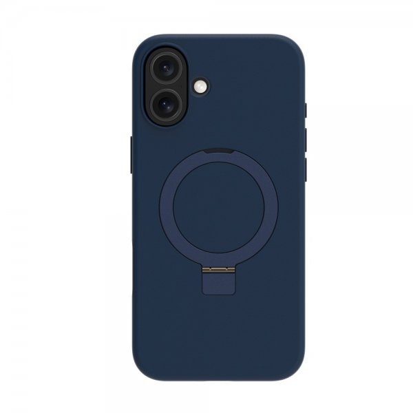 iPhone 16 Skal Iceland Ultra D3O MagSafe Kickstand Blå