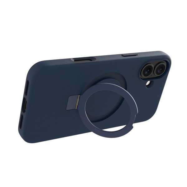 iPhone 16 Skal Iceland Ultra D3O MagSafe Kickstand Blå
