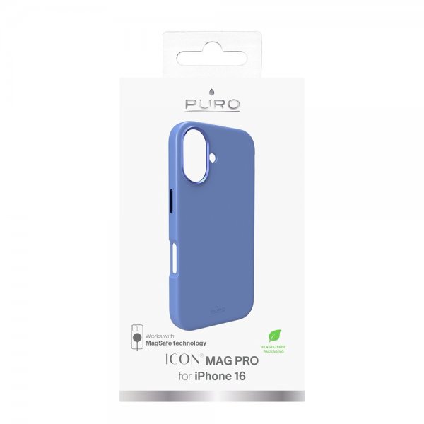 iPhone 16 Skal ICON Mag Pro Blå