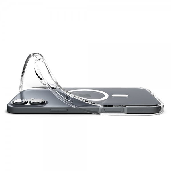 iPhone 16 Skal Liquid Crystal MagFit Crystal Clear