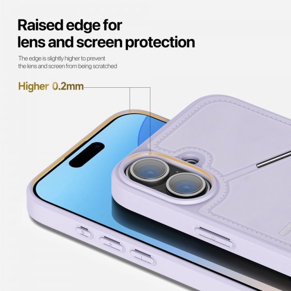 iPhone 16 Skal Rafi II Series MagSafe Lila