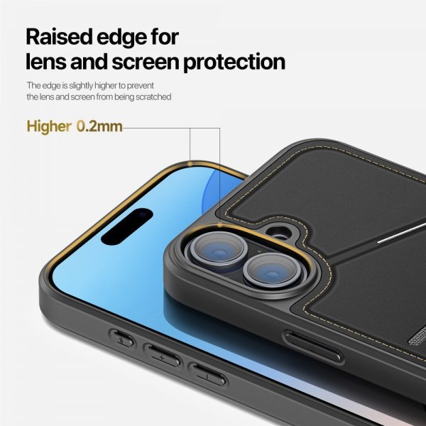 iPhone 16 Skal Rafi II Series MagSafe Svart