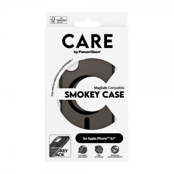 iPhone 16 Skal Smokey MagSafe Svart