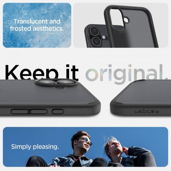 iPhone 16 Skal Ultra Hybrid Frost Black