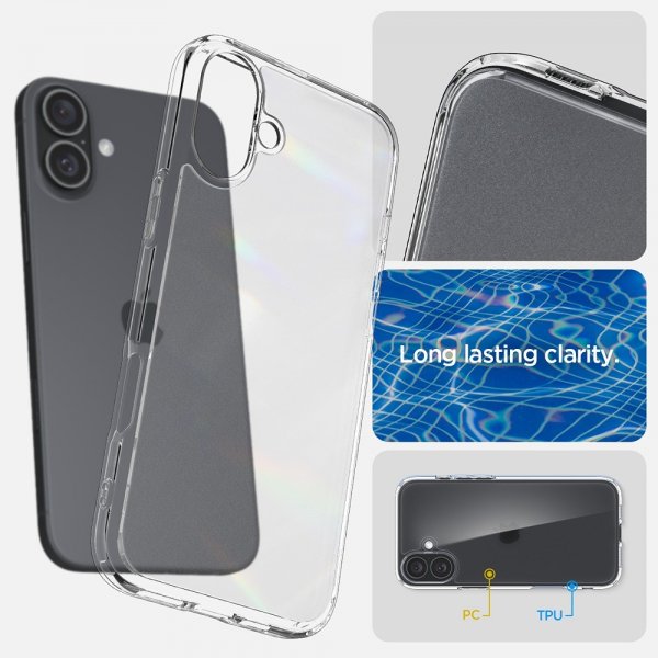 iPhone 16 Skal Ultra Hybrid Frost Clear