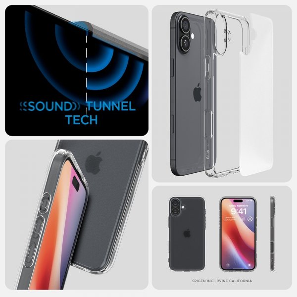 iPhone 16 Skal Ultra Hybrid Frost Clear