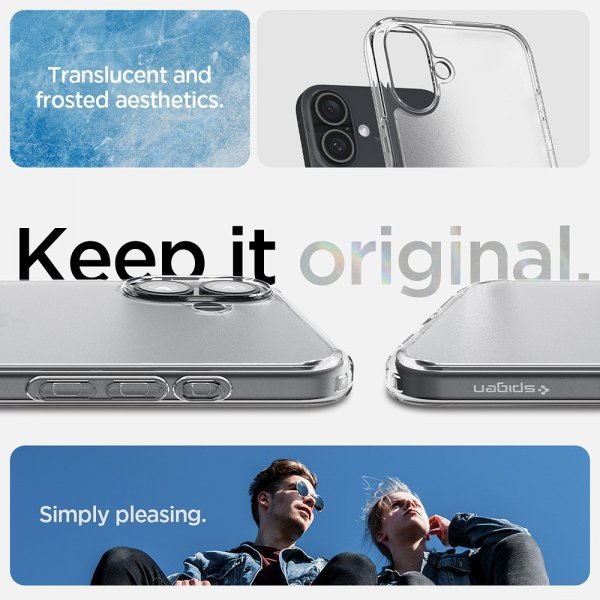 iPhone 16 Skal Ultra Hybrid Frost Clear