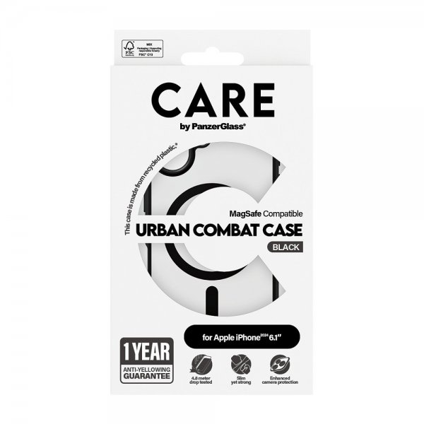 iPhone 16 Skal Urban Combat MagSafe Svart
