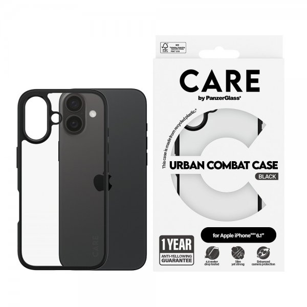 iPhone 16 Skal Urban Combat Svart