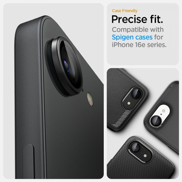 iPhone 16e/17e Kameraskydd GLAS.tR EZ Fit Optik Pro 2-pack