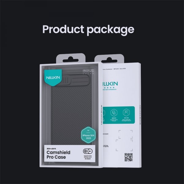 iPhone 16e/17e Skal CamShield Pro Svart