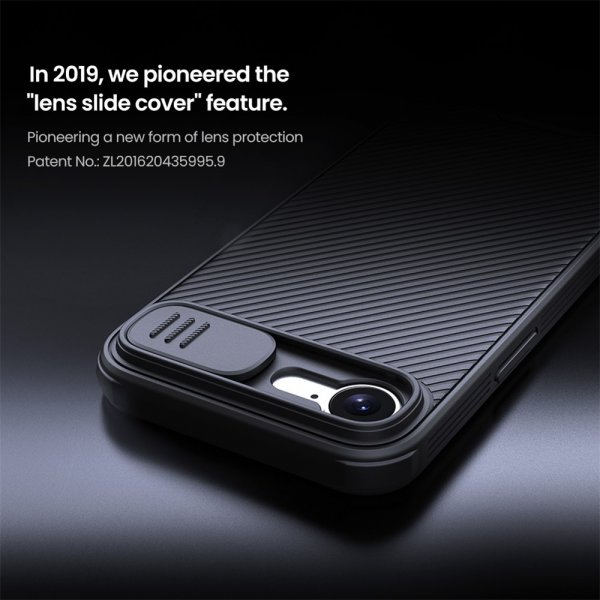 iPhone 16e/17e Skal CamShield Pro Svart