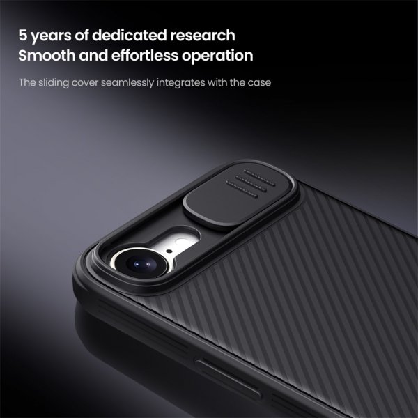 iPhone 16e/17e Skal CamShield Pro Svart