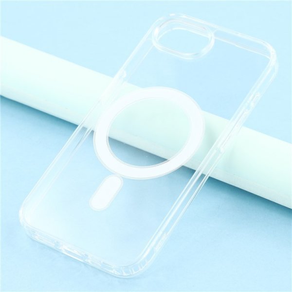iPhone 16e/17e Skal Feather Series MagSafe Transparent