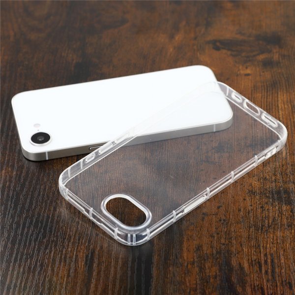 iPhone 16e/17e Skal Feather Series Transparent