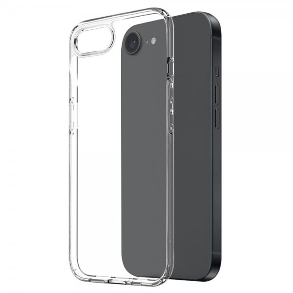 iPhone 16e/17e Skal med Skärmskydd och Kameraskydd 3-i-1