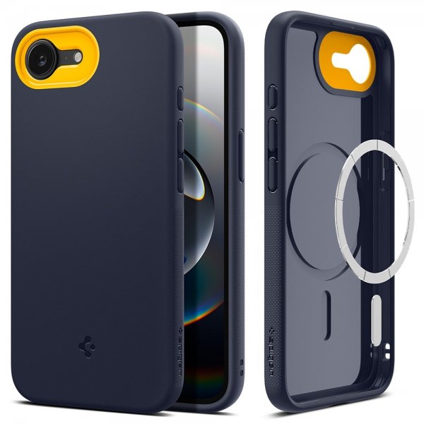 iPhone 16e/17e Skal Nano Pop MagFit Blueberry Navy