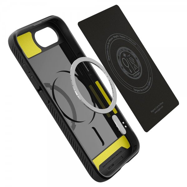 iPhone 16e/17e Skal Rugged Armor MagFit Matte Black