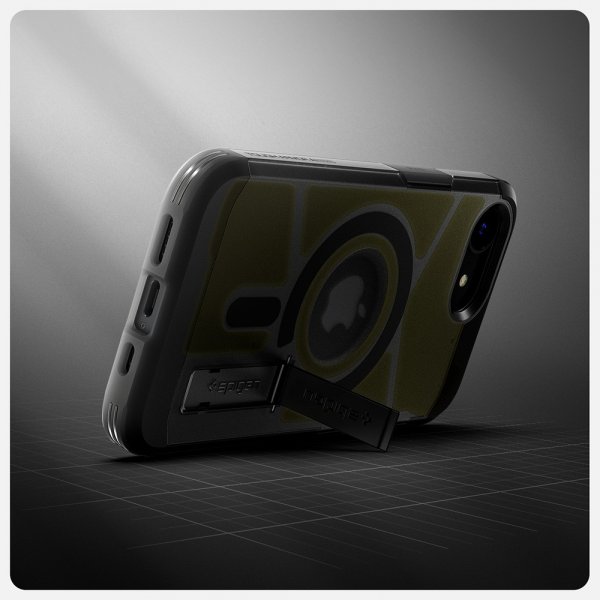 iPhone 16e/17e Skal Tough Armor MagFit Frost Black