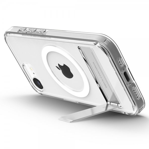 iPhone 16e/17e Skal Ultra Hybrid S MagFit Clear White