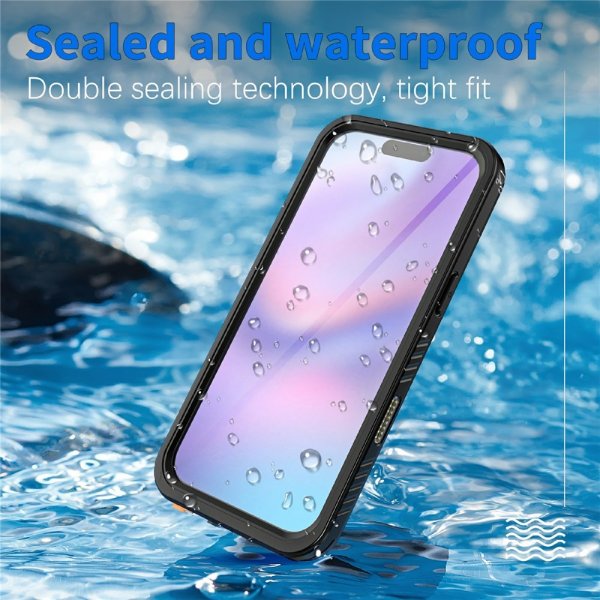 iPhone Air Skal Vattentåligt IP68 Svart