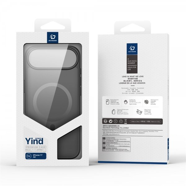 iPhone Air Skal Yind Series MagSafe Svart