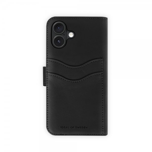 iPhone 17 Fodral Magnet Wallet+ MagSafe Svart
