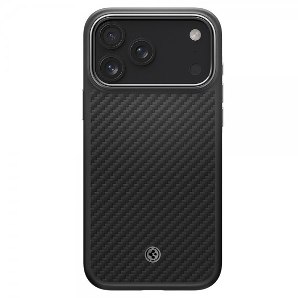 iPhone 17 Pro Max Skal Enzo Aramid T MagFit Svart Silver