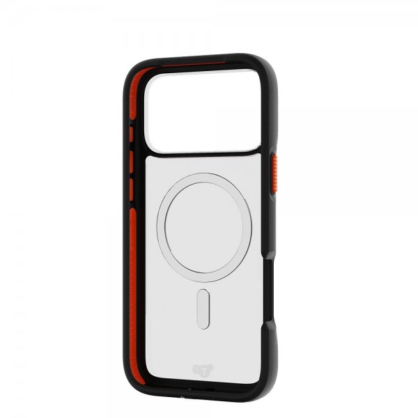 iPhone 17 Pro Max Skal EvoPro MagSafe Transparent Svart