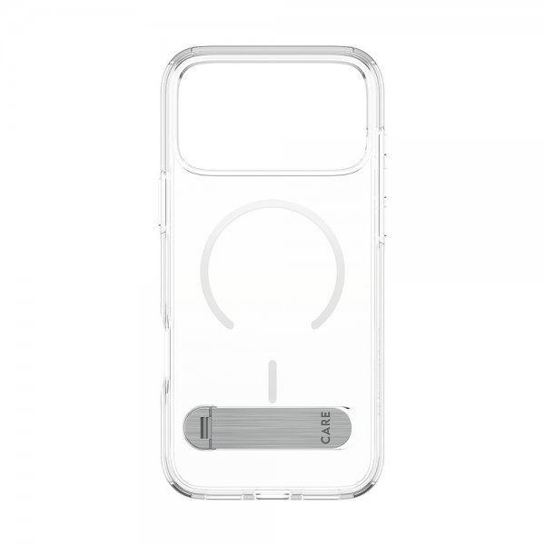 iPhone 17 Pro Max Skal Kickstand MagSafe Transparent