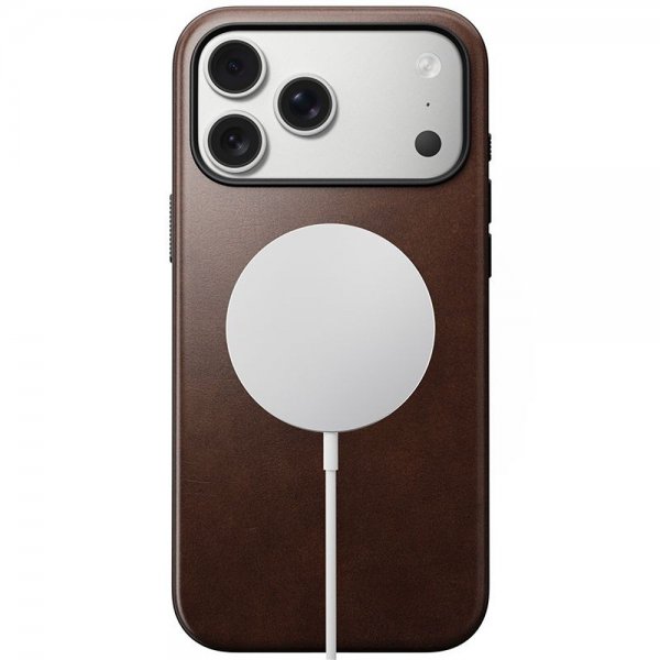 iPhone 17 Pro Max Skal Modern Leather Case Horween Rustic Brown