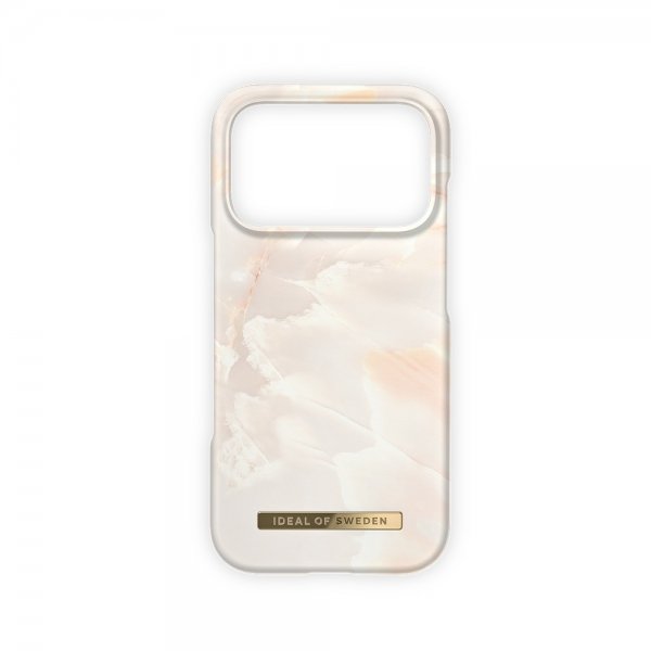iPhone 17 Pro Max Skal Printed Case MagSafe Rose Pearl Marble