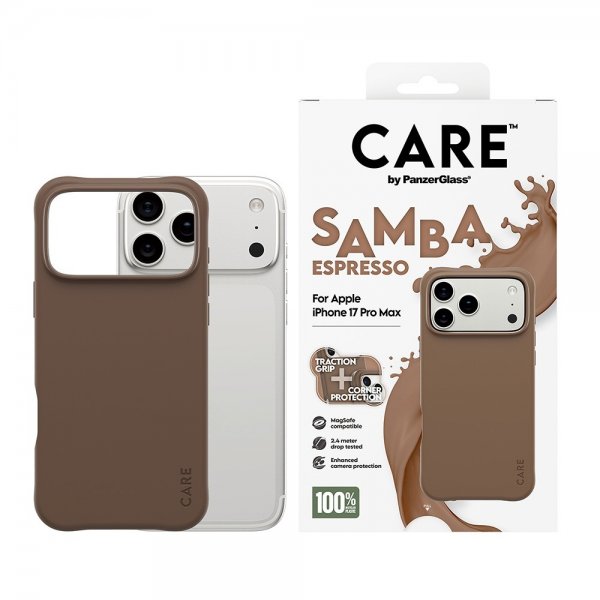 iPhone 17 Pro Max Skal Samba MagSafe Espresso