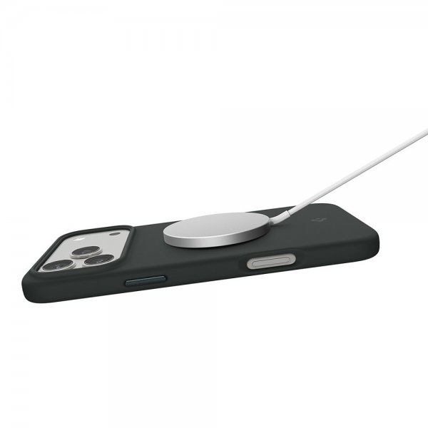 iPhone 17 Pro Max Skal Silicone Fit MagFit Abyss Green