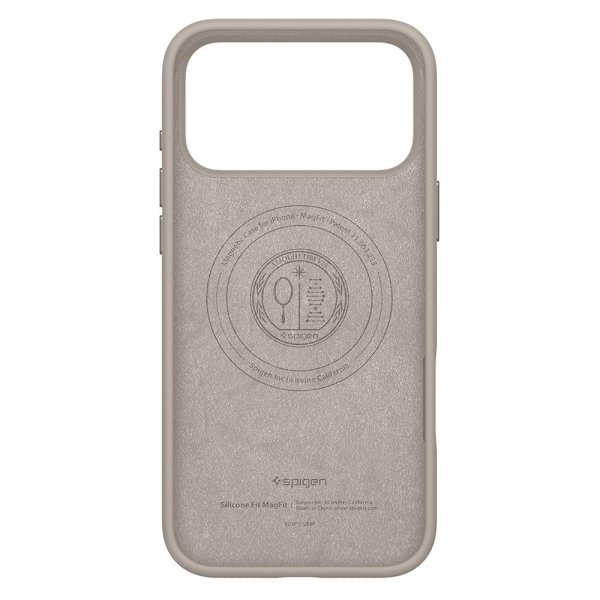 iPhone 17 Pro Max Skal Silicone Fit MagFit Stone