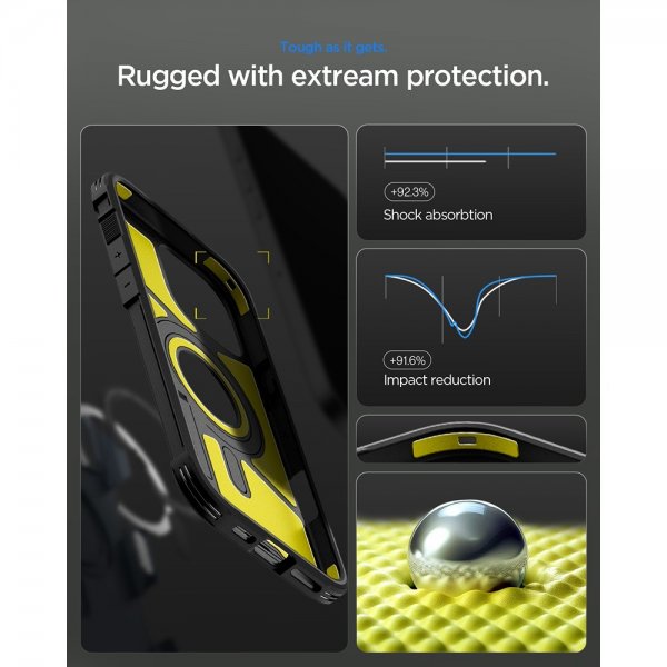 iPhone 17 Pro Max Skal Tough Armor T MagFit Gunmetal