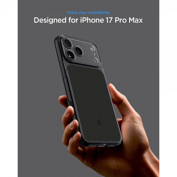iPhone 17 Pro Max Skal Ultra Hybrid T MagFit Matte Black
