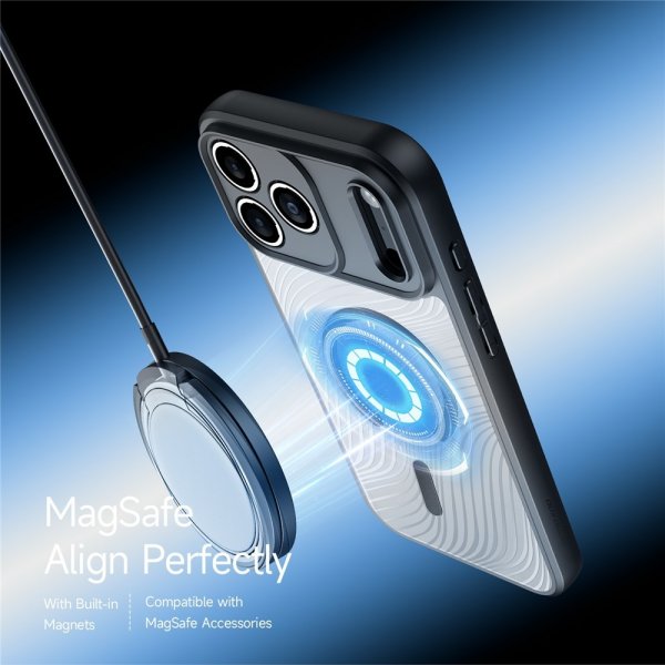 iPhone 17 Pro Skal Aimo Series MagSafe Svart