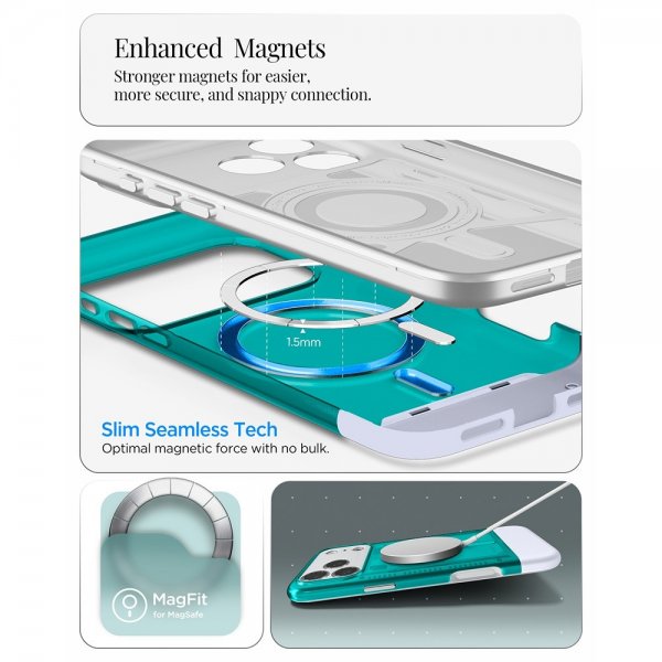 iPhone 17 Pro Skal Classic C1 MagFit Bondi Blue