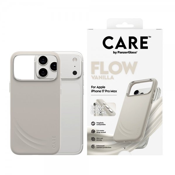 iPhone 17 Pro Max Skal Flow MagSafe Vanilla