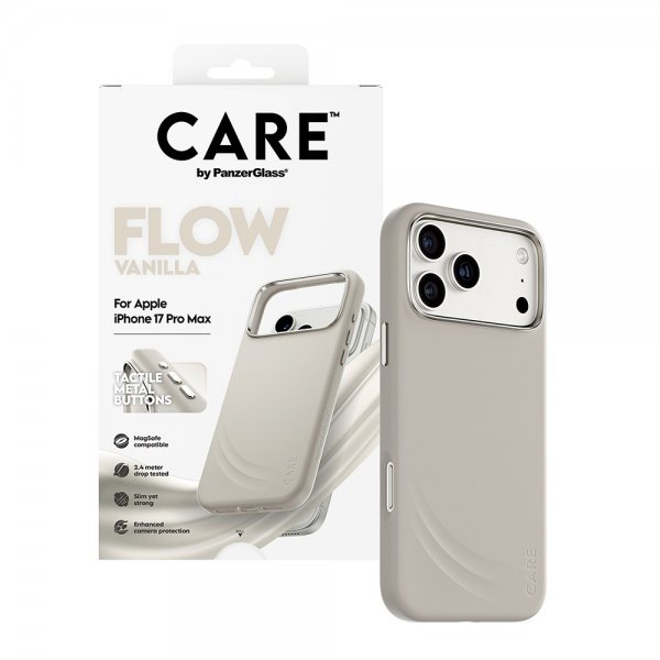 iPhone 17 Pro Max Skal Flow MagSafe Vanilla