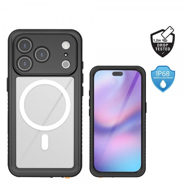 iPhone 17 Pro Skal Stark IP68 MagSafe Svart