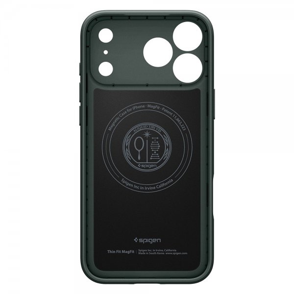 iPhone 17 Pro Skal Thin Fit MagFit Abyss Green
