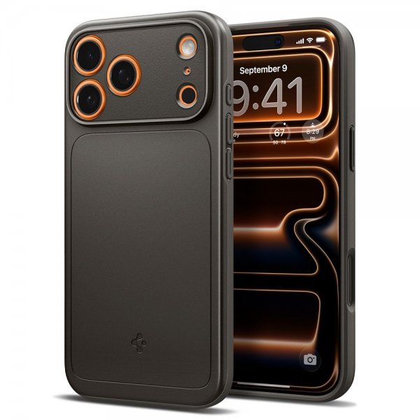 iPhone 17 Pro Skal Thin Fit MagFit Gunmetal