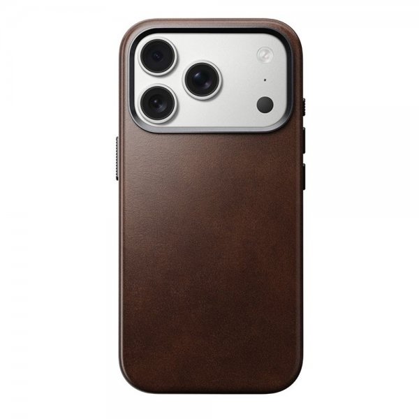iPhone 17 Pro Skal Traditional Leather Case Horween Rustic Brown