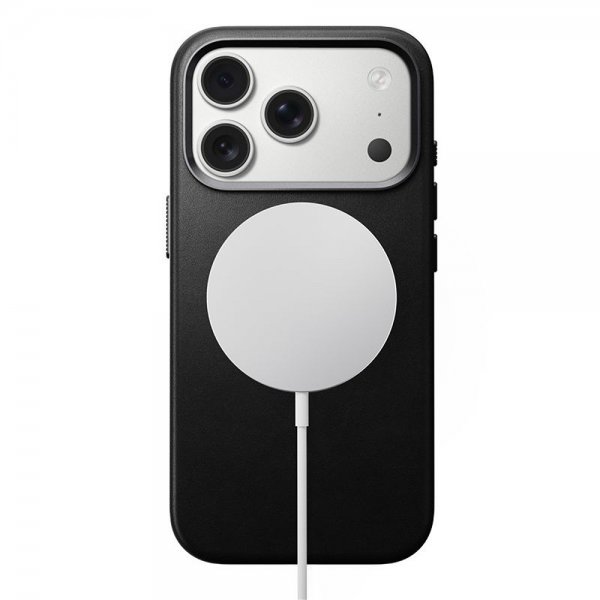 iPhone 17 Pro Skal Traditional Leather Case Svart
