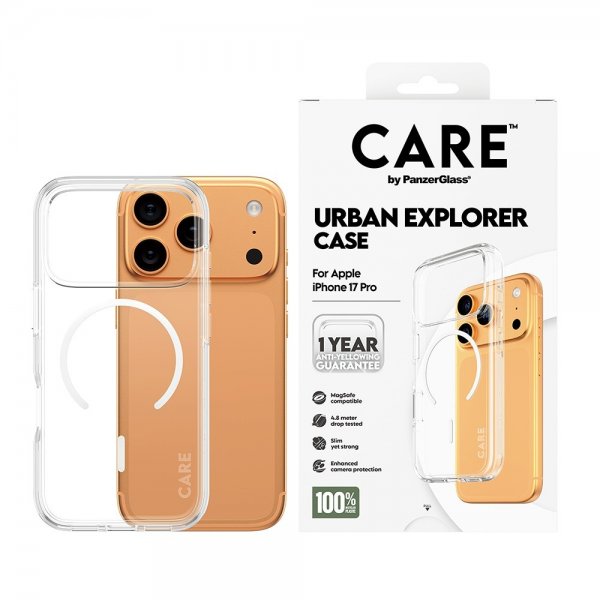 iPhone 17 Pro Skal Urban Explorer MagSafe Vit
