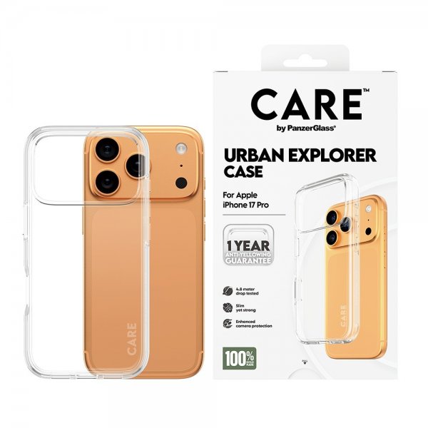 iPhone 17 Pro Skal Urban Explorer Transparent