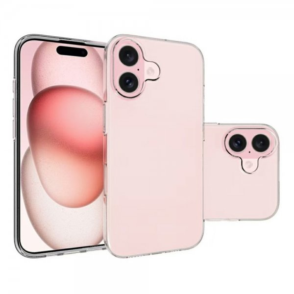 iPhone 17 Skal Feather Series Transparent