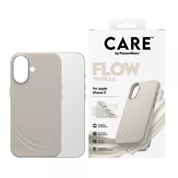 iPhone 17 Skal Flow MagSafe Vanilla